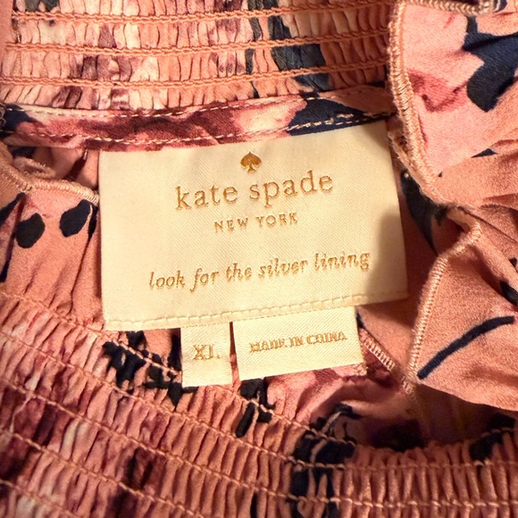 Kate Spade Pink Floral Hi-lo Dress - Picture 4 of 5